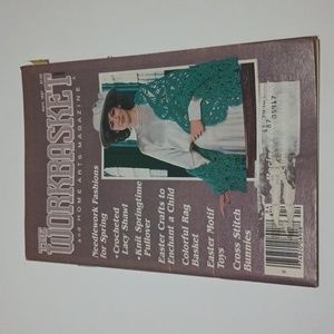 2/$20 VTG April 1987 The Workbasket Crafting Magazine